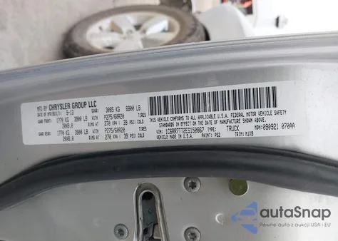 2014 Ram 1500 Big Horn from USA, damaged, VIN 1C6RR7TT2ES150867